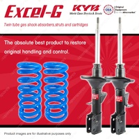 Front KYB EXCEL-G Shock Absorbers + STD Coil for HOLDEN Commodore VY