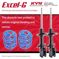 Front KYB EXCEL-G Shocks Sport Low Coil Springs for MERCEDES BENZ Vito 108D 638