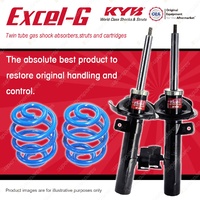 Front KYB EXCEL-G Shock Absorbers + Sport Low Coil Springs for MAZDA 3 BK