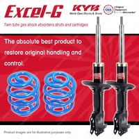 Front KYB EXCEL-G Shocks Sport Low Coil Springs for VOLKSWAGEN Golf MkIII