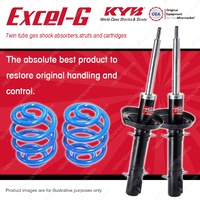 Front KYB EXCEL-G Shock Absorbers + Sport Low Coil Springs for AUDI A3 8L