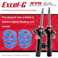 Front KYB EXCEL-G Shock Absorbers + Super Low Coil Springs for FORD Focus LS LT