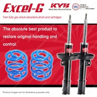 Front KYB EXCEL-G Shock Absorbers + Sport Low Coil for HOLDEN Astra TS