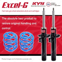 Front KYB EXCEL-G Shock Absorbers + Sport Low Coil Springs for AUDI A3 8P
