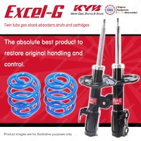 Front KYB EXCEL-G Shocks Sport Low Coil Springs for TOYOTA Corolla ZRE152R