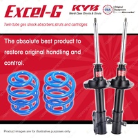 Front KYB EXCEL-G Shock Absorbers + Sport Low Coil Springs for MAZDA CX-7 ER