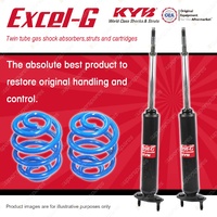 Front KYB EXCEL-G Shock Absorbers + Sport Low Coil Springs for FORD Falcon XE XF