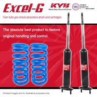Front KYB EXCEL-G Shock Absorbers + Standard Coil Springs for FORD Falcon XE XF