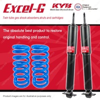 Front KYB EXCEL-G Shocks Raised Coil for MITSUBISHI Triton ME MF MG MH MJ FWD