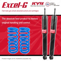 Front KYB EXCEL-G Shock Absorbers + Raised Coil Springs for MAZDA B1800