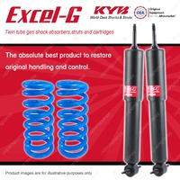 Front KYB EXCEL-G Shocks Coil Springs for MITSUBISHI Triton ME MF MG MH MJ