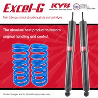 Front KYB EXCEL-G Shock Absorbers + Raised Coil Springs for JEEP Wrangler JK