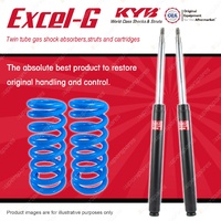 Front KYB EXCEL-G Shock Absorbers + Raised Coil Springs for MAZDA RX7 II III