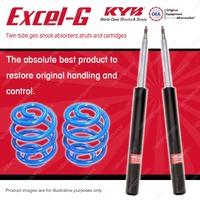 Front KYB EXCEL-G Shock Absorbers + Sport Low Coil Springs for BMW 3 Series E30