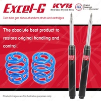 Front KYB EXCEL-G Shock Absorbers + Sport Low Coil Springs for DAEWOO Lanos