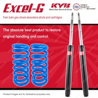 Front KYB EXCEL-G Shock Absorbers + Raised Coil Springs for VOLVO 740 940