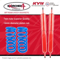 Front KYB SKORCHED 4'S Shock Absorbers + STD Coil Springs for FORD Maverick