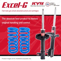 Rear KYB EXCEL-G Shock Absorbers + STD Coil Springs for SUZUKI Baleno GC