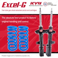 Rear KYB EXCEL-G Shock Absorbers Sport Low Coil Springs for TOYOTA Celica ST204R
