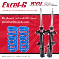 Rear KYB EXCEL-G Shock Absorbers + STD Coil Springs for TOYOTA Celica ST204R