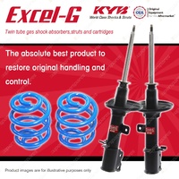 Rear KYB EXCEL-G Shock Absorbers + Sport Low Coil Springs for DAEWOO Leganza