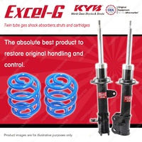 Rear KYB EXCEL-G Shock Absorbers + Sport Low Coil Springs for TOYOTA MR2 ZZW30R