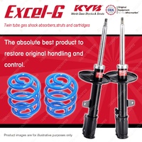 Rear KYB EXCEL-G Shocks Super Low Coil Springs for HOLDEN Apollo JM JP