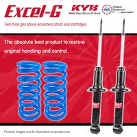 Rear KYB EXCEL-G Shocks Raised Coil for MITSUBISHI Magna TR TS Verada KR KS FWD