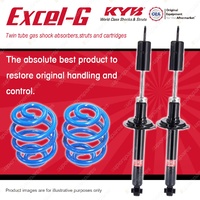 Rear KYB EXCEL-G Shock Absorbers Sport Low Coil Springs for HONDA Accord CG1 CG5