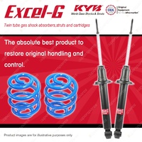 Rear KYB EXCEL-G Shocks Super Low Coil Springs for MITSUBISHI Magna TE TF TH TJ