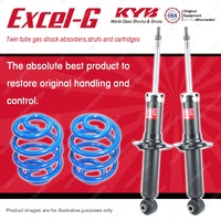Rear KYB EXCEL-G Shock Absorbers Sport Low Coil Springs for SUBARU Forester SH9