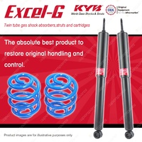 Rear KYB EXCEL-G Shocks Sport Low Coil Springs for HOLDEN Torana LC LJ TA