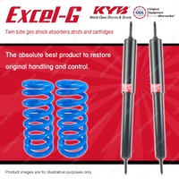 Rear KYB EXCEL-G Shock Absorbers + Raised Coil Springs for FORD Falcon XA XB XD