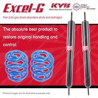 Rear KYB EXCEL-G Shock Absorbers Sport Low Coil Springs for FORD Falcon XA XB XD