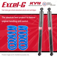 Rear KYB EXCEL-G Shocks Raised Coil for MITSUBISHI Pajero NH NJ NK NL