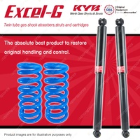 Rear KYB EXCEL-G Shock Absorbers + Raised Coil Springs for NISSAN Pathfinder D21