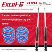 Rear KYB EXCEL-G Shock Absorbers + Sport Low Coil Springs for BMW 3 Series E36