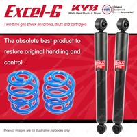 Rear KYB EXCEL-G Shock Absorbers + Sport Low Coil Springs for HOLDEN Zafira TT
