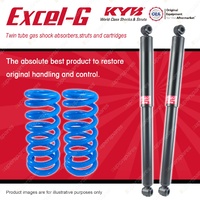 Rear KYB EXCEL-G Shock Absorbers + Raised Coil Springs for NISSAN Terrano II R20
