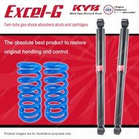 Rear KYB EXCEL-G Shock Absorbers + Raised Coil for NISSAN Pathfinder R50