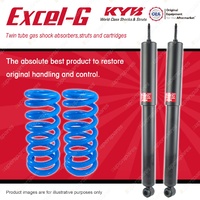 Rear KYB EXCEL-G Shock Absorbers + Raised Coil Springs for SSANGYONG Musso