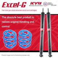 Rear KYB EXCEL-G Shocks Sport Low Coil Springs for HOLDEN Statesman WH WK WL