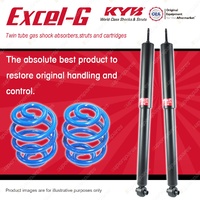 Rear KYB EXCEL-G Shocks Super Low Coil Springs for HOLDEN Statesman VQ VR VS