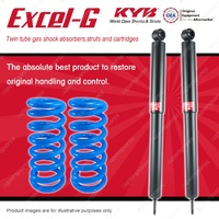 Rear KYB EXCEL-G Shock Absorbers + HD Raised Coil Springs for FORD Maverick