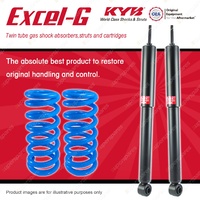 Rear KYB EXCEL-G Shock Absorbers + Coil Springs for TOYOTA Landcruiser Prado 120