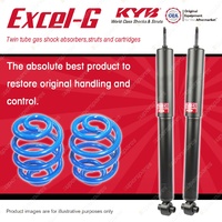 Rear KYB EXCEL-G Shocks Sport Low Coil for HOLDEN Commodore VT VX VY VZ