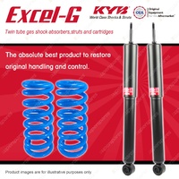 Rear KYB EXCEL-G Shock Absorbers + Raised Coil Springs for HYUNDAI Terracan HP