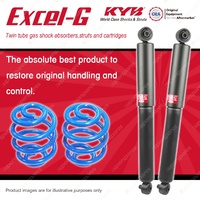 Rear KYB EXCEL-G Shock Absorbers + Sport Low Coil Springs for FORD Falcon BF