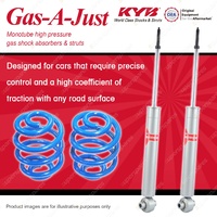 Rear KYB GAS-A-JUST Shock Absorbers + STD Coil Springs for FORD Falcon EB EB ED
