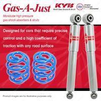 Rear KYB GAS-A-JUST Shocks Sport Low Coil Springs for MERCEDES BENZ Vito 109 639